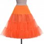 Skirts Womens Retro Vintage Petticoat Underskirt Crinoline fluffy Pettiskirt High Waist Pleated Wome