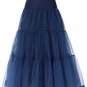 Tutu skirt navy blue silps swing rockabilly petticoat underskirt crinoline retro skirt petticoat und