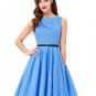 Women Summer Dress 2017 Retro 1950s 60s Vintage Rockabilly Dress Pinup Plus Size Sexy Polka Dots Sho
