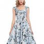 Belle Poque Womens Summer Dresses 2017 Summer Retro Vestidos short robe Rockabilly Casual Women Flor