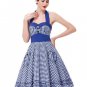 Woman Summer Plaid Rockabilly Dress 2017 Retro Vestidos Pin up Big Swing 1950s Vintage Womens Plus S