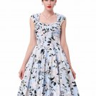 Belle Poque Womens dresses 2017 retro vestidos short robe rockabilly casual women Audrey Hepburn flo