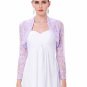 Sexy Lace Jacket Womens Ladies Long Sleeve Cropped Shrug Black White Coat 2017 Plus Size Fashion Lac