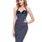 Women floral dresses plus size Robe sexy Vestidos Wrapped 2016 Bandage halter Bodycon Pencil 50s roc