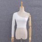 Off Shoulder Camisole Tank Top Female Knitted Crop Top Women White Tops Streetwear Elastic Short Kni