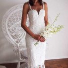 Sexy Women Dress Sleeveless Lace Out Night Club Prom Above Knee Party Dress Beach Dress Summer
