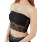 Women\'s Tube Top Sexy Strapless Crop Top Bra Fashion Girls Lace Casual Crop Boob Tube Top