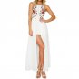 Summer Embroidery Dress Sexy Backless Criss Cross Spaghetti Strap Women Vestidos Party Beach Long Ha