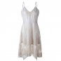 New Sexy Off Shoulder Sequin Floral Midi Dress Women Elegant Sleeveless High Waist Lace Dress 2018 S