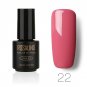 Rosalind Brand Gel Nail Polish Cosmetics 1pcs Nail Art Decoration High Quality Wine Red Pink 7ml Soa