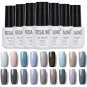 Rosalind Classic Grey Color Series Brand UV Gel Nailpolish Soak Off Long Lasting LED Lamp Nails Varn