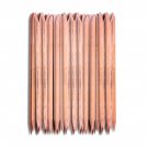 Pusher Remover 100Pcs Nail Art Orange Wood Stick Cuticle Pedicure Manicure Tool 7.4CM for Women Beau