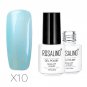 Roslind 1 Pc 12 colors 7ml Pearl Series Color Charm Goddess Nail Color Gel Nail Polish Long acting G