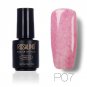 ROSALIND 7ml Long Lasting Faux Fur Effect Nail Gel Soak Off UV LED Nail Art Gel Polish 12 Colors for