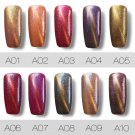 Roslind 1 Pcs 12 colors 7ml Colorful Cat\'s Eye Series Nail Gel Polish Long Last Protracted Light Th