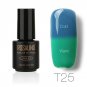 ROSALIND 7ML 21-30 Temperature Changing Color Nail Gel polish Soak Off Led UV Nail Lamp Gel Nail UV 