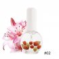 Nail Oil Cuticle Dry Flower Nourishment Oil Nail Treatment Nutritious Oil 12ML Nail Care Supplies