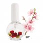 Nail Oil Cuticle Dry Flower Nourishment Oil Nail Treatment Nutritious Oil 12ML Nail Care Supplies