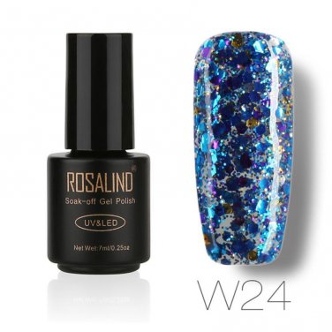 1pcs ROSALIND 7ML Gel Nail Polish Nail Art Nail Gel Polish UV LED Gel Polish Semi Permanent Varnish 
