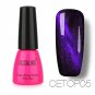 ROSALIND 7ML Frosted/Cat Eyes Top Coat Nail Gel Polish Nail Art Decoration Primer Soak Off Non-toxic