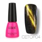 ROSALIND 7ML Frosted/Cat Eyes Top Coat Nail Gel Polish Nail Art Decoration Primer Soak Off Non-toxic