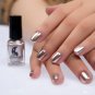 New Women\'s Fashion Mirror Nail Polish Plating Silver Paste Metal Color Stainless Steel Mirror Silv