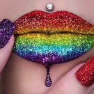 Dazzling Girl Store Shimmer Glitter Lip Gloss Powder Palette Glitter Lipstick Cosmetic Makeup