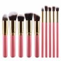 Professional 10 Pcs  Eyeliner Lip Makeup Brushes Eyeshadow Blending Set Concealer Cosmetic Make Up B
