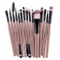 15pcs/set Makeup brushes Professional Beauty Eyebrow Blusher Foundation Cosmetic Make up brush set M