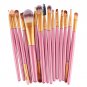 15pcs/set Makeup brushes Professional Beauty Eyebrow Blusher Foundation Cosmetic Make up brush set M