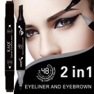 New Waterproof Eyeliner Easy to Makeup Vamp Stamp Cat Eye Wing Eyeliner Stamp Tool 1 Second Makeup K