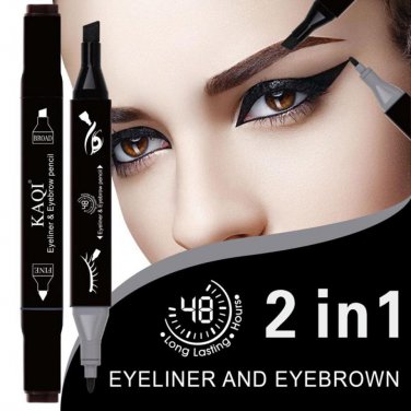 New Waterproof Eyeliner Easy to Makeup Vamp Stamp Cat Eye Wing Eyeliner Stamp Tool 1 Second Makeup K