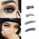 New Easy to Wear 3D Magnetic Eyelash False Eyelashes Double Magnet Full Strip Magnetic Lashes Soft H