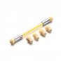 Nail ArtSet Glitter Powder Picking Dotting Gradient Pen Brush + 6 Sponge Nail Art Tools 2017n28