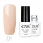 Fashion White Bottle 7ML Solid Color Series Gel Nail Polish UV LED Semi Permanent Lacquer Gel Varnis