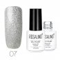 Fashion White Bottle 7ML Solid Color Series Gel Nail Polish UV LED Semi Permanent Lacquer Gel Varnis
