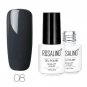 Fashion White Bottle 7ML Solid Color Series Gel Nail Polish UV LED Semi Permanent Lacquer Gel Varnis