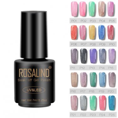7ML Fur Effect Gel Nail Polish Nail Art Gel Polish Soak Off UV LED Long-Lasting 26 Color Nail Art Ge