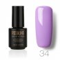 New Candy Color UV Gel Nail Polish 7ml Long Lasting Soak Off LED Lamp Brand Nails Gel Polish