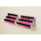 Nail Polish Desktop Rack 3 Layers Display Stand Storage Holds Iron Art Shelf Holdr Case Shelf Nail S
