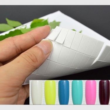 260pcs/sheet Sponge Double-sided Adhesive Fixing Sticker for Nail Gel Polish Display Color Card Book