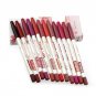 12pcs/set High Quality 12 Colors Colorful Waterproof Beauty Eyeliner Lippliner Lip/Eye Liner Pencil