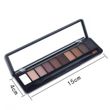 Eye Shadow Palette paleta de sombra Solid Matte Contour Palette Shimmer Natural Eye Shadow Make Up L