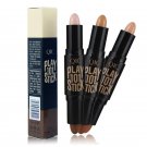 1Pcs Brand Corrective Concealer Hide The Blemish Facial Make Up Cream 2 In 1 Double Cover Concealer 