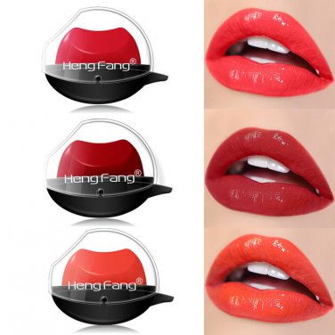 New Hengfang Makeup Lip Shape Velvet Lipsticks Long Lasting Easy to Wear Moisturizer Matte Lipstick 