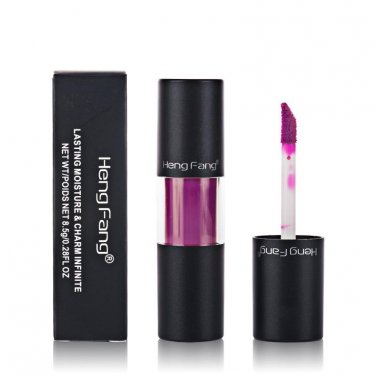 Makeup Long Lasting Lip Gloss Tattoo Kit Waterproof Lip Tints Pigment Purple Wine Red Liquid Matte V