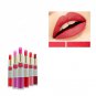 2 in 1 Matte Lipstick Lips Makeup Cosmetics Waterproof Liquid lipstick Batom Mate Lip Gloss Rouge 6c