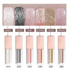 Brand Makeup Cosmetics Liquid Shimmer Eyeshadow Glitter Eye Shadow Pigments Waterproof Long Lasting 