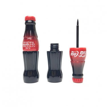 1pcs Cola Style Waterproof Liquid Eyeliner Makeup black Long-lasting Eye Liner Pens Pencil Beauty Co