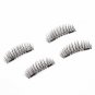 4Pcs 3D Double Magnetic Eyelashes Natural Beauty Full Strip Magnetic Hair Fake Eye Lashes Make Up se